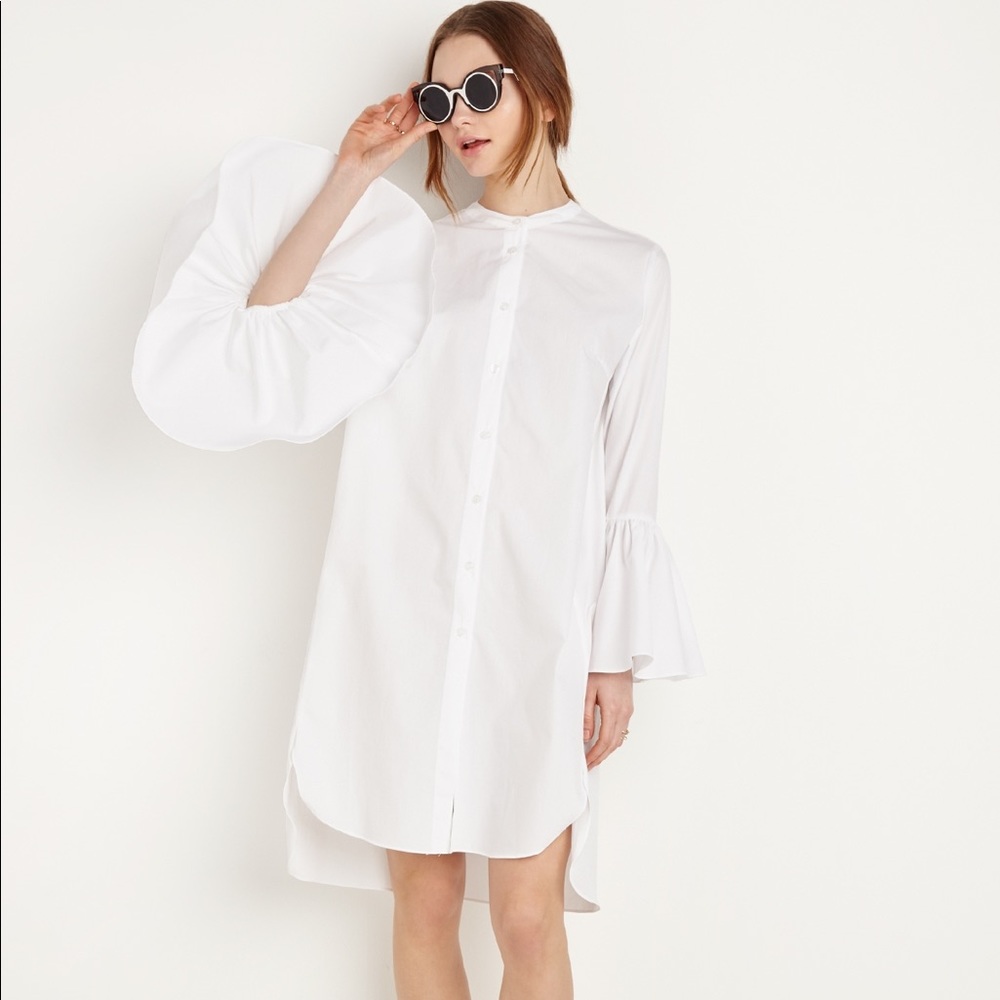 Bell sleeve dress